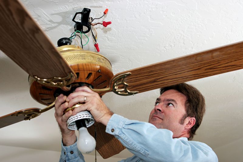 Ceiling Fan Wiring in Olathe, KS